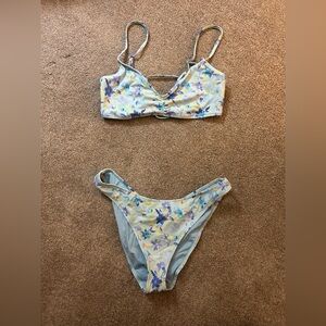 Pacsun floral bikini